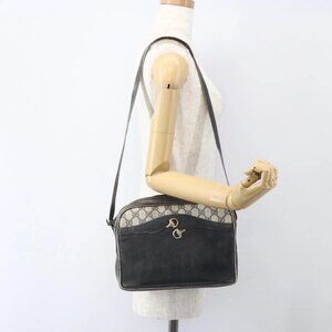 GUCCI GG Supreme Shoulder Bag PVC Navy Auth 151552